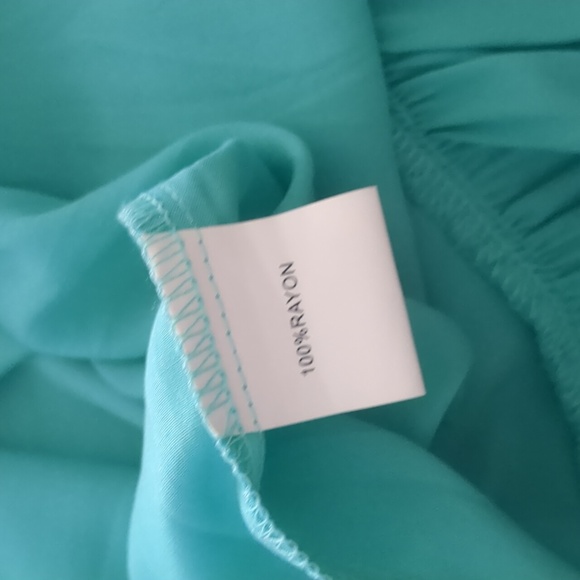 Turquoise maxi dress nwt - Picture 6 of 6